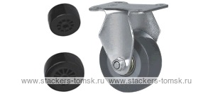 Колесо неповоротное Lema BF1-PL-38-35-3