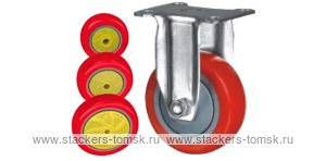 Колесо неповоротное Lema CF1-PU-100-70-7