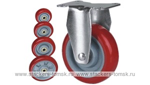 Колесо неповоротное Lema ED1-TPU-75-80-6