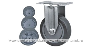 Колесо неповоротное Lema EI1-TPE-100-80-7